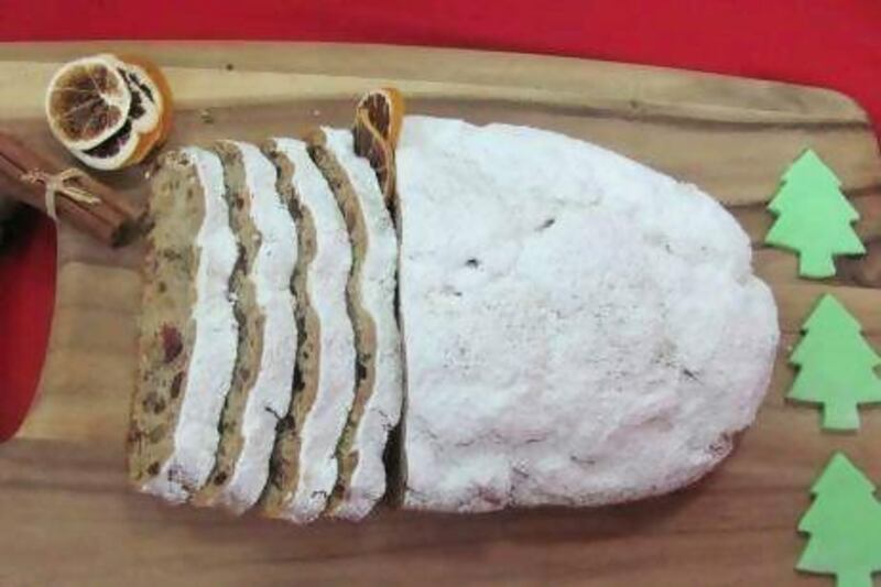 A gluten-free stollen - one example of the items that can be made to order from Sweet Connection. Courtesy Sweet Connection