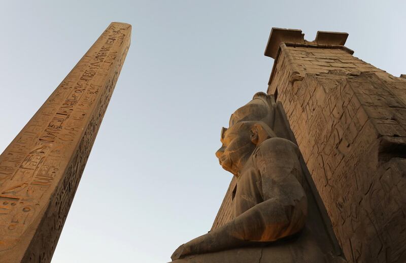 The Karnak Temple in Luxor, Egypt. Reuters