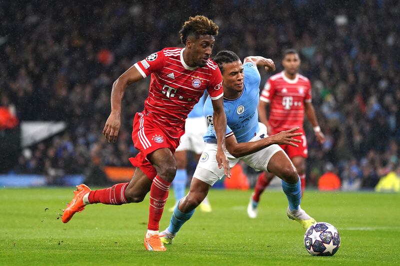 Kingsley Coman - 5. Found very little joy against Akanji at right-back in the first half. Faired a little better after switching wings with Sane in the second half but still didn't trouble Ederson’s goal. PA