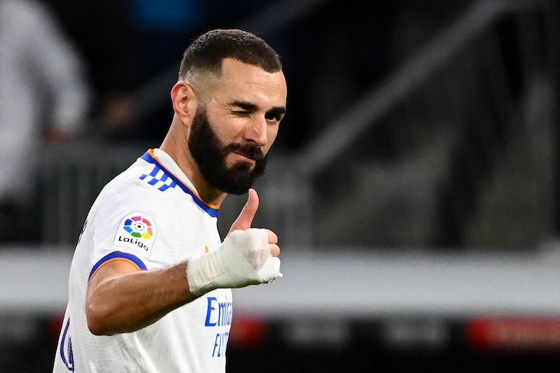 4) Karim Benzema (Real Madrid/France) AFP