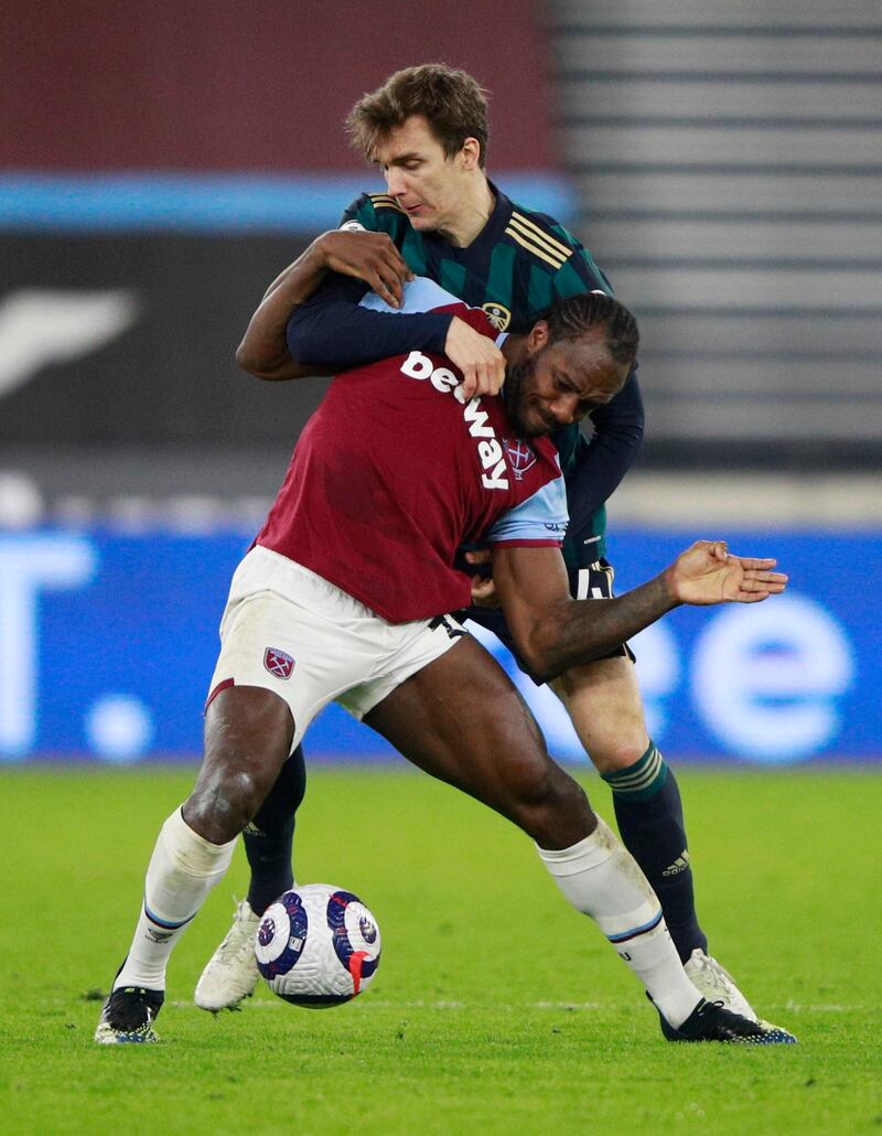 Diego Llorente - 5 - The Spaniard started the game strongly, making some good switches across the field. However, as the game went on, his commanding presence disintegrated and West Ham attacked freely. Reuters