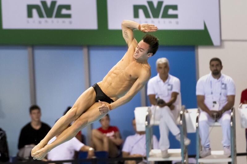 London Olympics bronze medallist Tom Daley will be in Dubai for the Fina/NVA Diving World Series. Courtesy: Fina/NVC Diving World Series