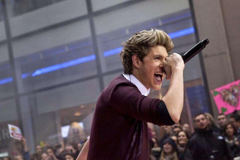 Niall Horan on NBC's Today show in New York. Reuters