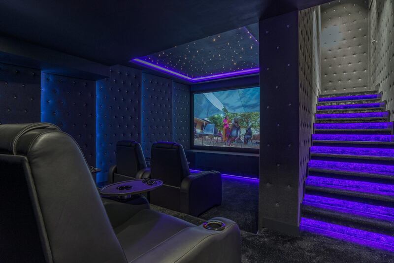 There's no need to go out to the cinema. Courtesy LuxuryProperty.com