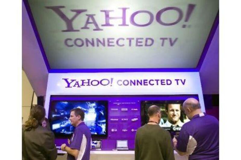 Yahoo announced a broadcast interactivity feature for the Yahoo Connected TV platform at the Consumer Electronics Show.