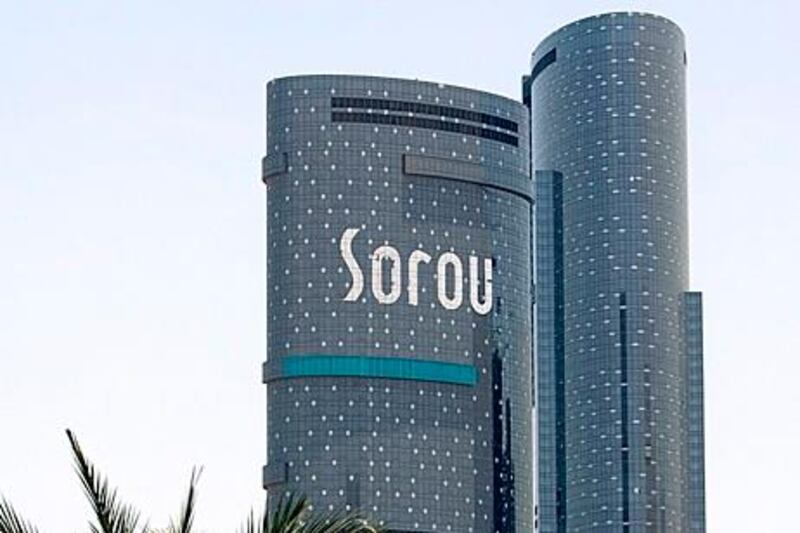 July 28, 2011 (Abu Dhabi) Sorouh is developing several properties on Reem Island including the Sun and Sky Towers in Abu Dhabi July 28, 2011. (Sammy Dallal / The National)