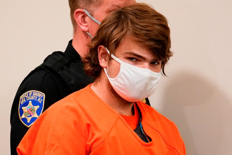 Payton Gendron has pleaded guilty to murder and hate-motivated terrorism charges. AP