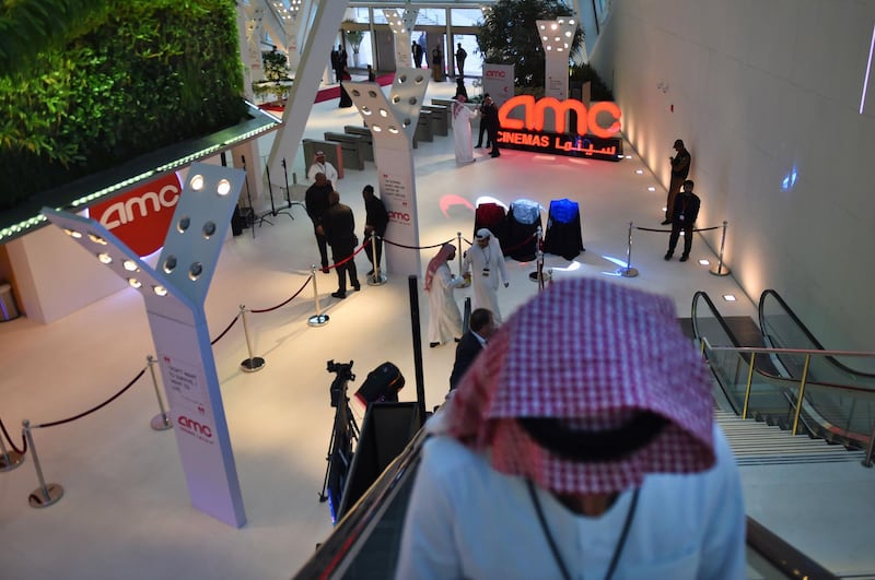 To serve a population of more than 32 million, most of whom are under the age of 30, authorities plan to set up around 350 cinemas with over 2,500 screens by 2030. Fayez Nureldine / AFP Photo