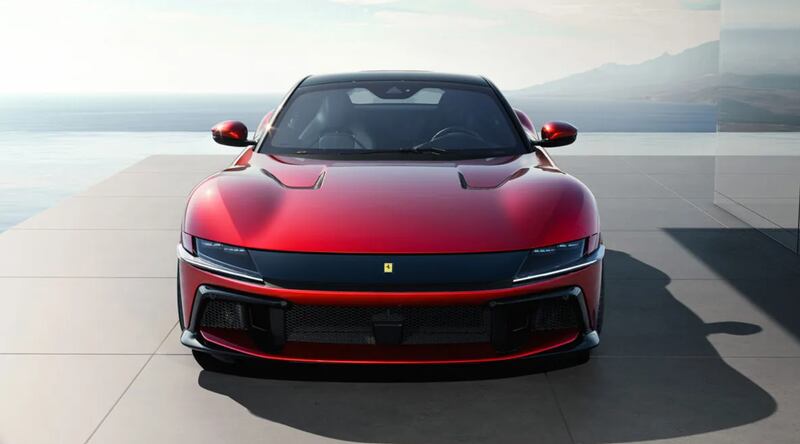 The combustion engine sports car is inspired by Ferrari's touring cars from the 1960s