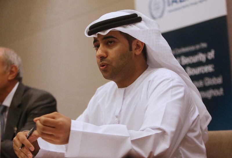 Hamad Alkaabi, the UAE’s Permanent Ambassador to the International Atomic Energy Agency, says that while radioactive materials can be beneficial, it is important to ensure they are not misused. Fatima Al Marzooqi / The National