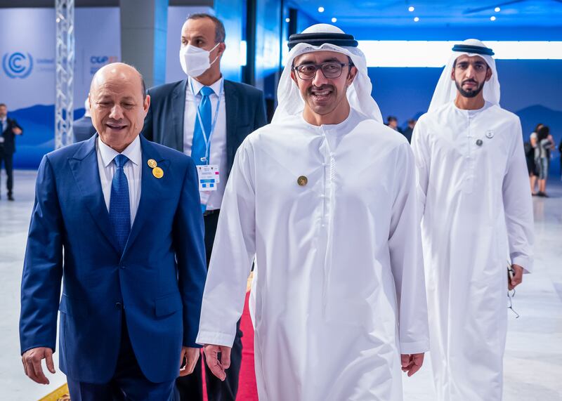 Sheikh Abdullah bin Zayed, UAE Minister of Foreign Affairs and International Co-operation, participated in the second Green Middle East Initiative conference, which began on Monday in Sharm El Sheikh. WAM