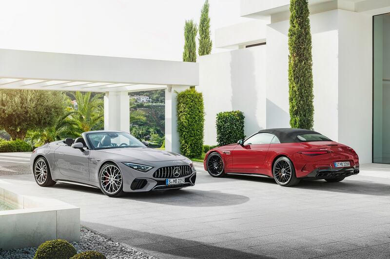 The 2022 SL comes in two versions of 55 and 63