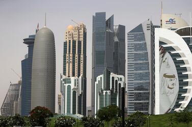 A view of the Doha skyline. AP