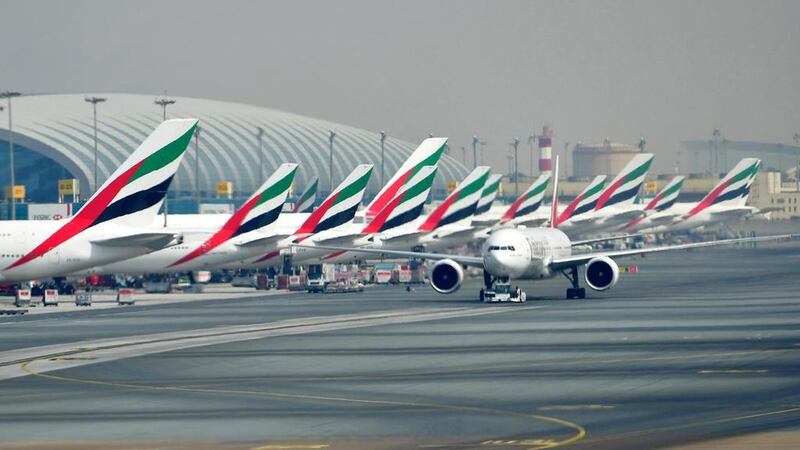 Emirates will new a new service to Santiago via Sao Paulo. GIUSEPPE CACACE/AFP