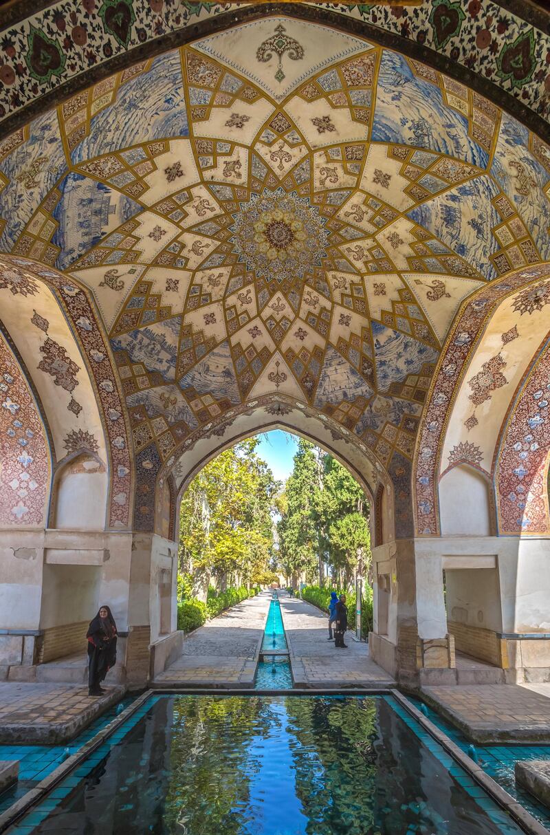 Iran, Kashan City, Fin Garden, UNESCO, W.H.. (Photo by: Prisma Bildagentur/Universal Images Group via Getty Images)