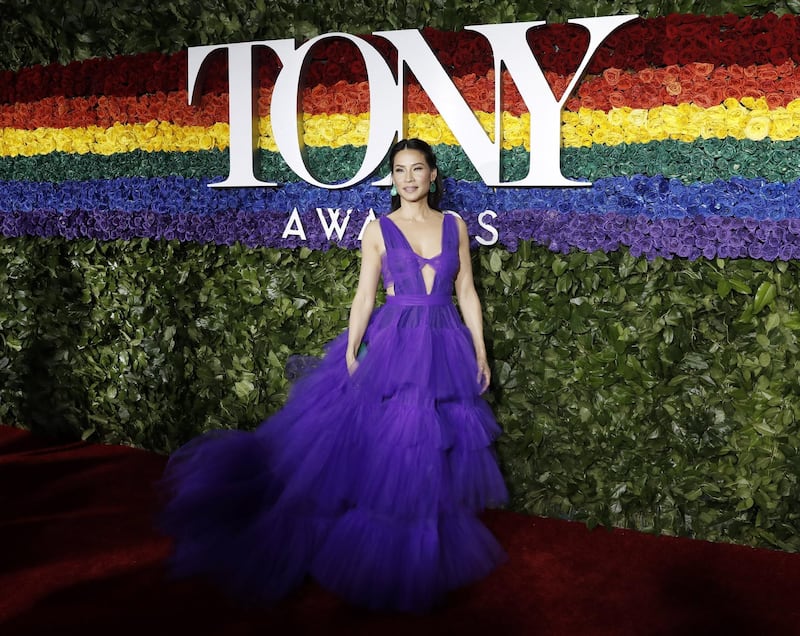 epaselect epa07638002 Lucy Liu attends the 73rd Annual Tony Awards at Radio City Music Halll in New York, New York, USA, 09 June 2019. The annual awards honor excellence in Broadway theatre.  EPA-EFE/PETER FOLEY