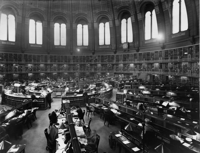 The Reading Room in 1937