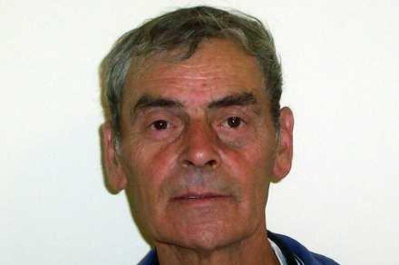 An undated file picture provided by Strathclyde Police shows church handyman Peter Tobin, who gave police the false name of Patrick Mclaughlin, with whom missing 23-year-old Polish student Angelika Kluk had last been seen. Tobin was arrested by London's Metropolitan Police in connection with an "unrelated matter". Kluk went missing 24 September 2006 and her body was discovered at Saint Patrick's Roman Catholic Church in the Anderston area of Glasgow 29 September 2006. The body found in the church in Scotland is that of a missing Polish student, British police said 01 October 2006 as they announced the arrest of Tobin. A Strathclyde Police spokeswoman told AFP that results of a post-mortem examination were expected later 01 October 2006 to determine exactly how Kluk died. Her death is being treated as "suspicious" but a murder inquiry has not been launched, she added.   AFP PHOTO / HO