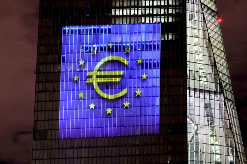 The euro rose by 1.6 per cent on Monday, its biggest jump since March against the greenback. Reuters