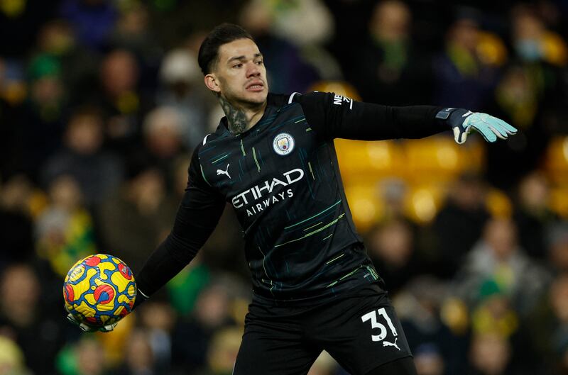 MANCHESTER CITY PLAYER RATINGS: Ederson – 6. The Brazilian had the post to thank for denying Hanley when he was beaten, but he later got down low to claim Pukki’s shot in the early stages. Untroubled by Rashica’s shot in the second half. Reuters