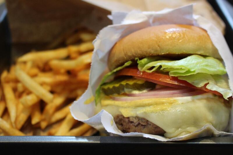 A burger from Burger Joint NY. Courtesy Burger Joint NY 