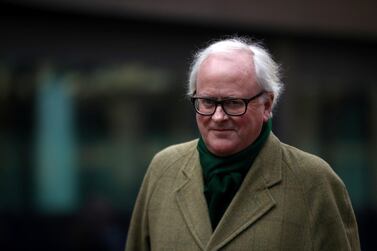 Former Barclays CEO John Varley arrives at court in London for the start of his fraud trial. Reuters  