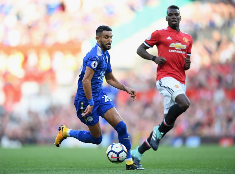 CM: Riyad Mahrez of Algeria and Leicester City. Ross Kinnaird / Getty Images