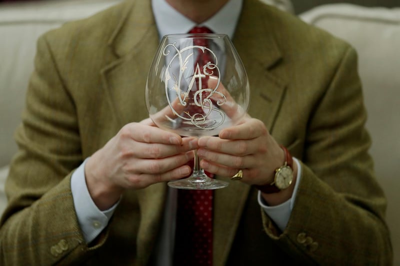 The glass sold for £18,300, including the buyer’s premium. AP