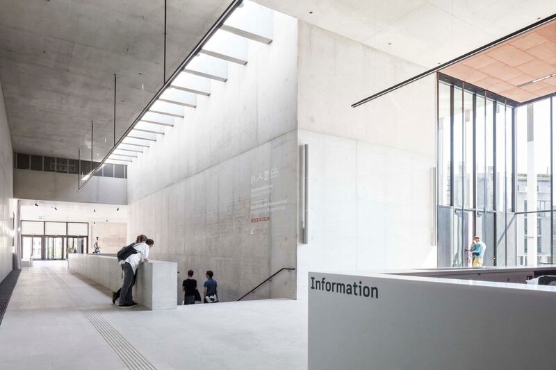 The James-Simon-Galerie is a "front gate" to Berlin's Museum Island, the location of five world-famous museums. Photo: Ute Zscharnt / David Chipperfield Architects