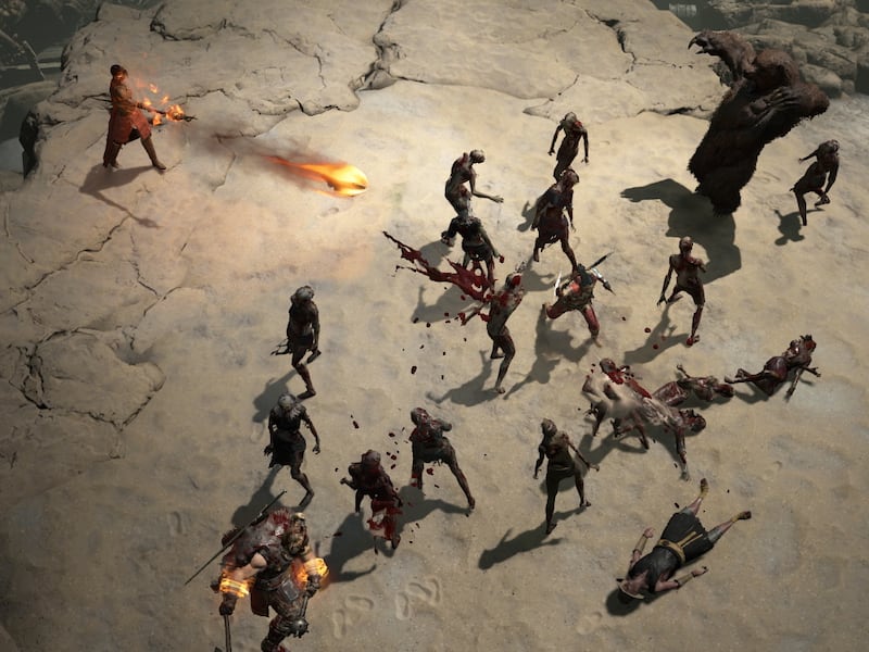 Diablo IV offers a variety of character classes to choose from, with a range of powers and abilities. Photo: Blizzard Entertainment