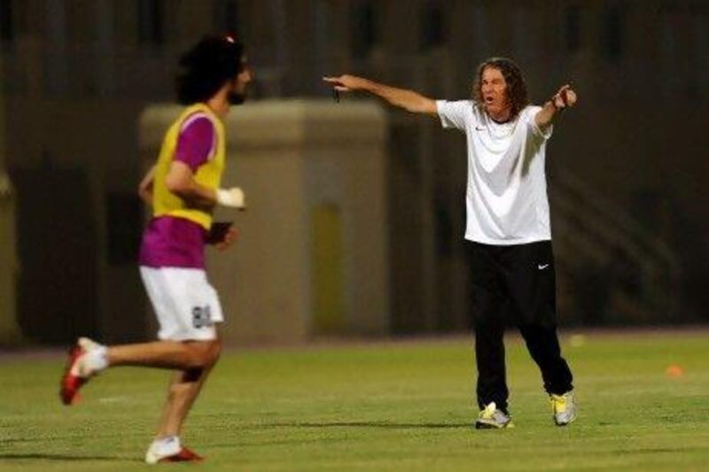 Bruno Metsu, the Al Wasl coach, emphasised on the importance of winning their derby game against Al Nasr. Afsal Sham / Al Ittihad