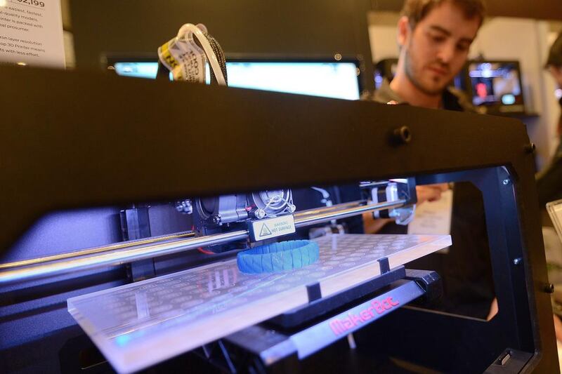 3D scanners and enterprise 3D printers are now in a phase called the “slope of enlightenment”, according to Gartner. Emmanuel Dunand / AFP