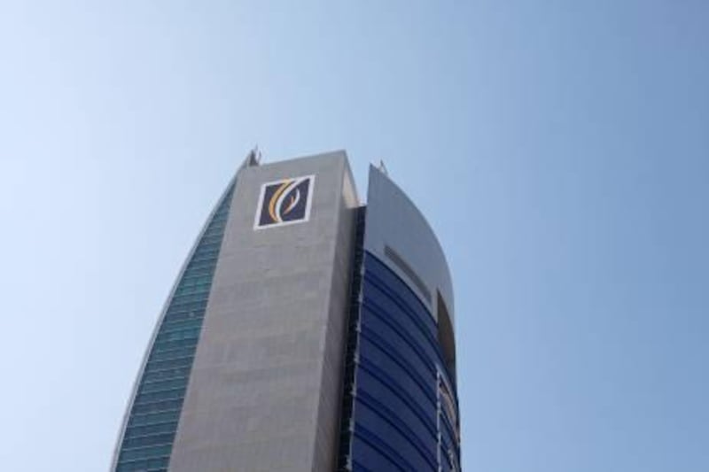 Dubai, October 31, 2010 - The head office of Emirates NBD bank in Deira, Dubai, October 31, 2010. (Jeff Topping/The National) 