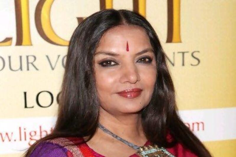 Actress Shabana Azmi. Will Ragozzino / Getty Images