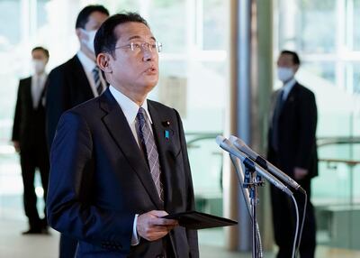 Japanese Prime Minister Fumio Kishida has retracted a ban on new bookings on incoming international flights. AP