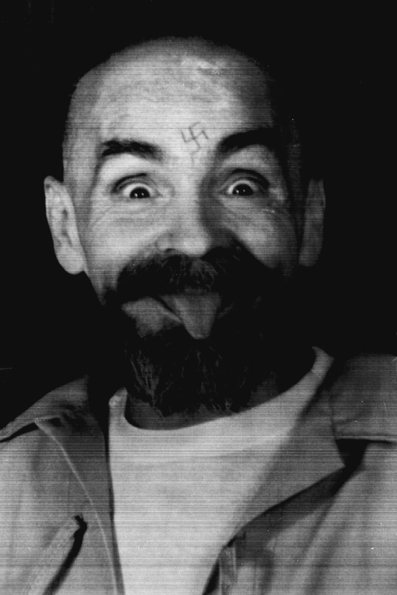 Manson's name has become synonymous with unspeakable violence and madness. Reuters