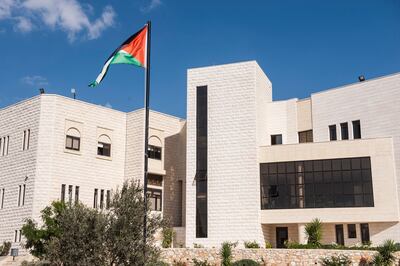 The exterior of Birzeit University in Palestine, where Susan Muaddi Darraj studied for one semester. Jean-Michel Delage