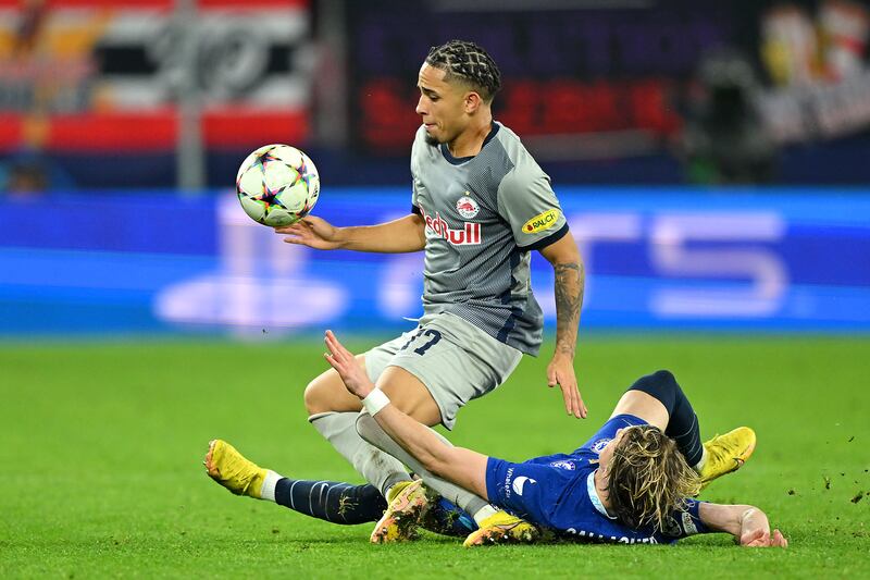 Noah Okafor, 7 – Pressed well when Salzburg were able to get up the pitch and that led to a corner when he pounced on a loose pass from Kepa. Smashed a decent chance comfortably over from 25-yards and saw another serving strike held by Kepa. Getty
