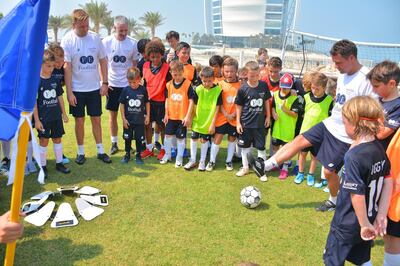 Children aged 5 to 15 can enrol for the week-long course and UAE residents have the option to book coaching only