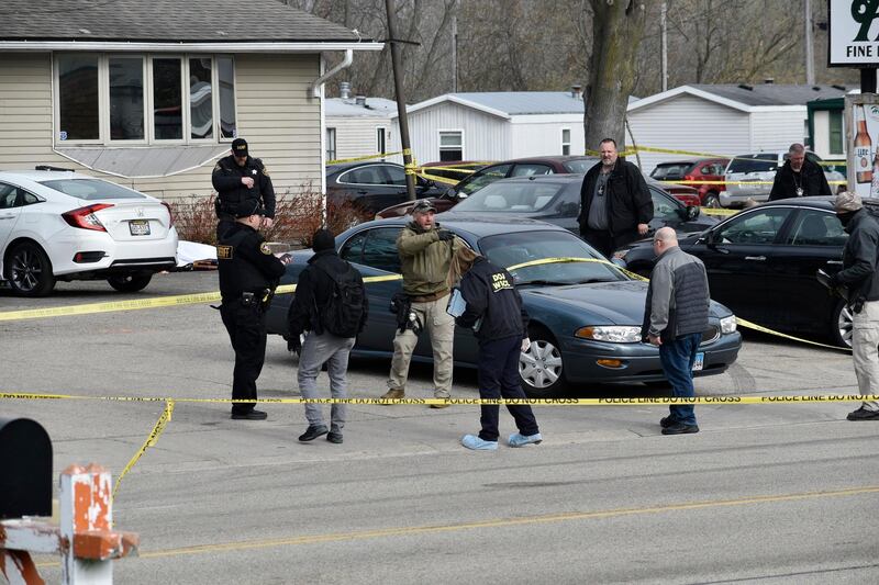 Authorities say several people were killed and a few were seriously wounded in a shooting early Sunday at the tavern in Kenosha County in southeastern Wisconsin.  AP