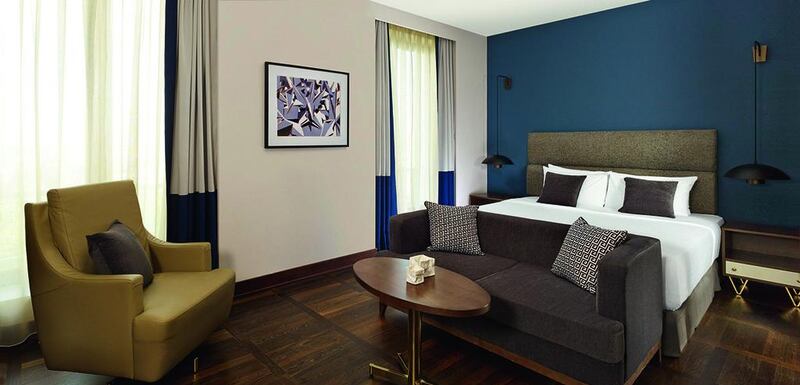 A deluxe room at the Metropol Palace. Matthew Shaw / Metropol Palace, Belgrade
