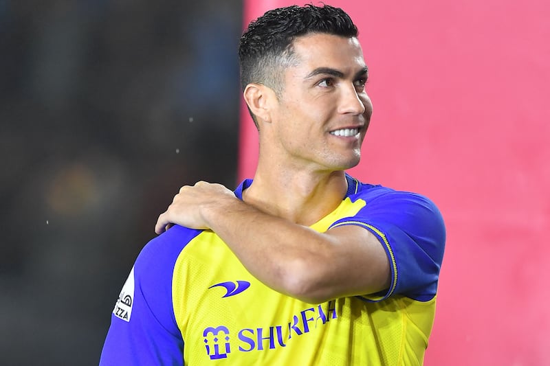 Cristiano Ronaldo: Manchester United to Al-Nassr (free transfer). AFP