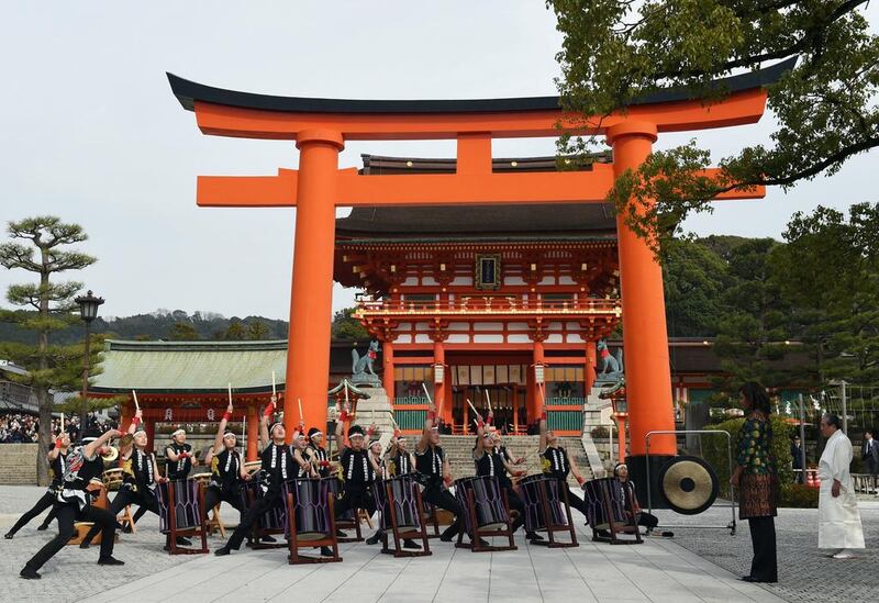 25. Fushimi Inari-taisha Shrine in Kyoto, Japan. Toshifumi Kitamura / AFP Photo