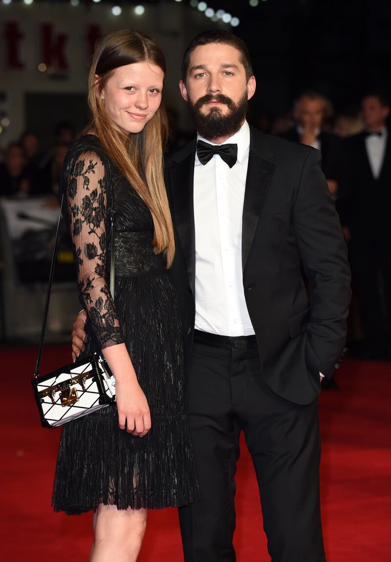 It was speculated that actors Shia LaBeouf and Mia Goth had given birth to a baby in April after they were spotted in California pushing a baby stroller. Karwai Tang/WireImage