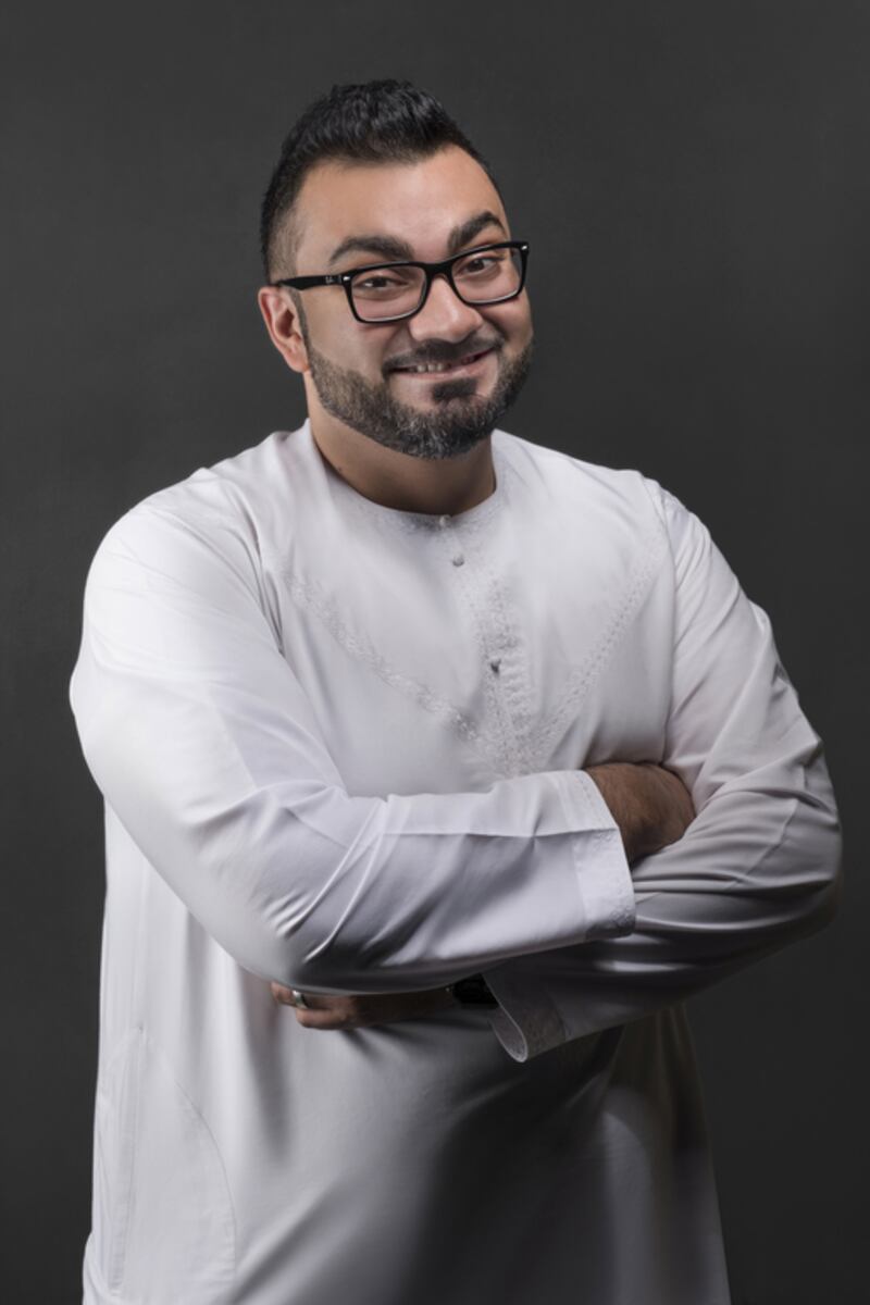 Ali Al Sayed, from Dubai, runs Dubomedy and will host a new local TV show, Comedy Central Presents. Courtesy Comedy Central 