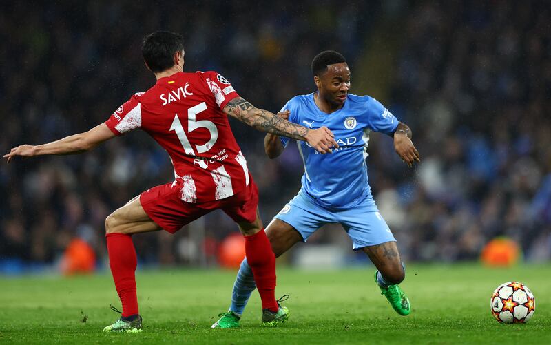 Stefan Savic - 7, Kept his shape well and ensured that City weren’t able to find an easy route through to goal. Did brilliantly to get across and redirect Gundogan’s shot wide, making another vital block to keep out De Bruyne’s attempt.
Getty