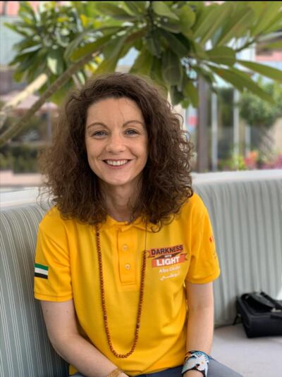 Laura Brennan of UAE voluntary support group Darkness into Light