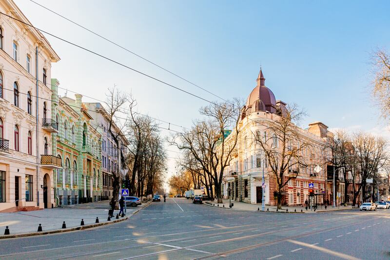 The historic centre of Odesa, Ukraine that has stuck with its Expo 2030 bid despite the challenges of the war. Getty