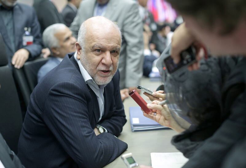 Iranian energy minister Bijan Namdar Zanganeh said Russia could start importing crude oil from Iran as early as next week. Lisi Niesner / Bloomberg