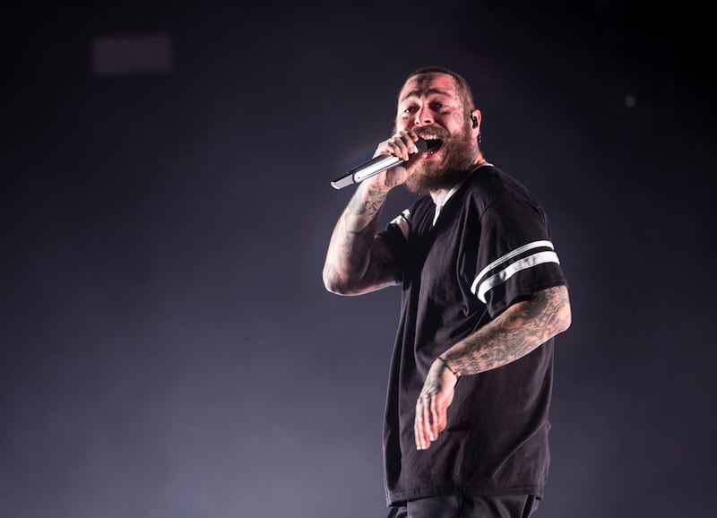 Post Malone has a big following in the Gulf